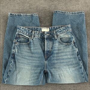 We The Free Faded Blue Straight-Leg Jeans